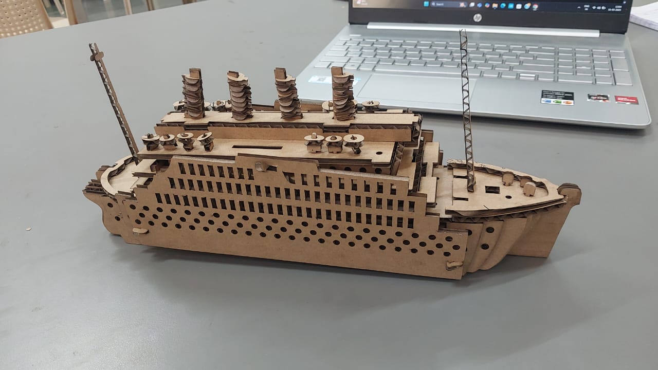 Laser Cut Ship Project